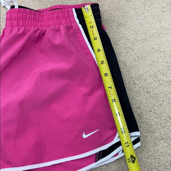 Nike Dri-Fit Lined Pink & Black Shorts M - Picture 12 of 13